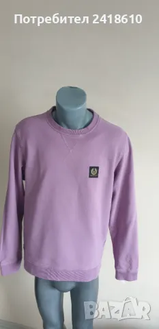 Belstaff Sweatshirt Cotton Mens Size 50/L ОРИГИНАЛ! Мъжка Блуза!, снимка 3 - Блузи - 48706448