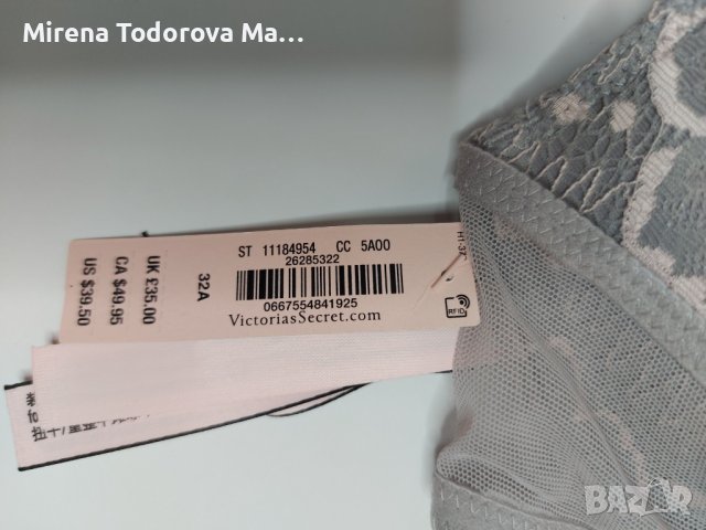 Victoria secret размер 32А, снимка 10 - Бельо - 36693301