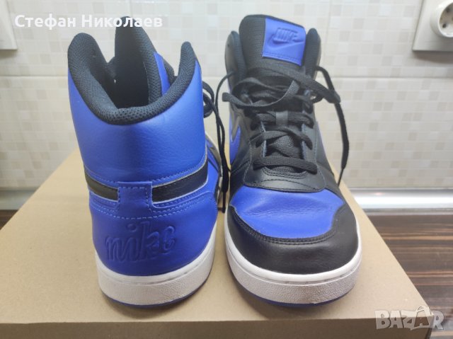Мъжки кецове nike ebernon mid, размер 45, снимка 3 - Маратонки - 43329393