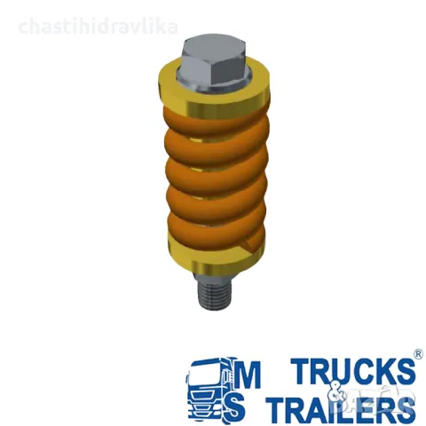 Пружинен болт M18x140 25850100