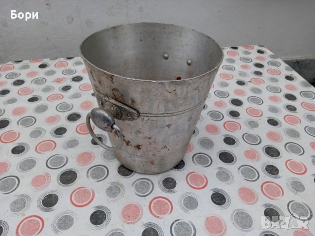 Стара Алуминиева кофа/ледарка