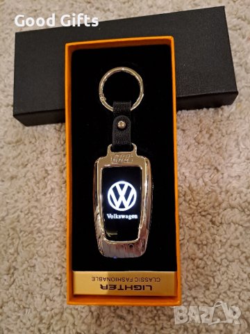 USB Луксозна Запалка Volkswagen с фенер , снимка 4 - Коледни подаръци - 43401418