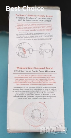 Гейминг слушалки за PC Turtle Beach Atlas Three, снимка 2 - Слушалки и портативни колонки - 52714231