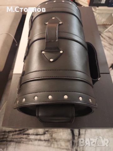 Куфар Цилиндър Буре Багажник за Мотор Чопър, снимка 6 - Аксесоари и консумативи - 53586168