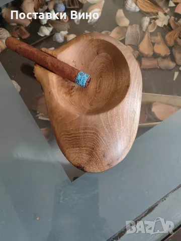 Пепелник за пури, снимка 2 - Табакери - 50162290