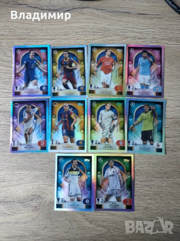 Topps УЕФА Шампионска лига 25/26 - различни стикери , снимка 4 - Колекции - 53390025