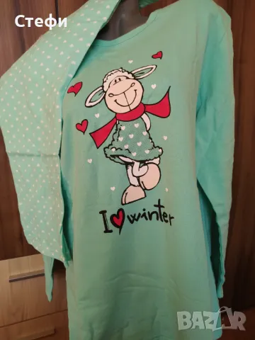 Дамска пижама ВАТА номер 54 ( 3XL)