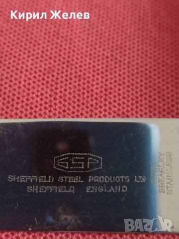 Два стари ножа за ресторант производство Шефийлд Англия перфектно състояние за КОЛЕКЦИОНЕРИ 42767, снимка 3 - Други ценни предмети - 43817013