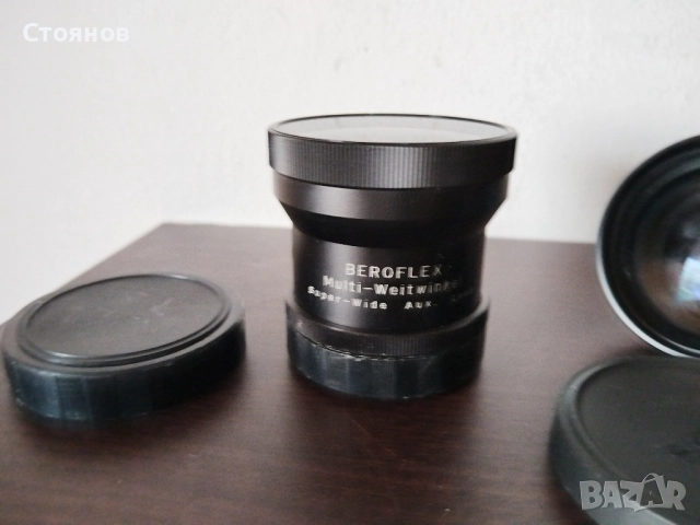 Обективи, телеконвектори SONY, Konica, BEROFLEX, Albinar, снимка 4 - Обективи и филтри - 46675238