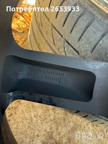 20” Оригинални джанти Schnitzer Type IV спорт пакет с гуми за BMW 3 4 5 6 7 X5 X6, снимка 8 - Гуми и джанти - 51614492
