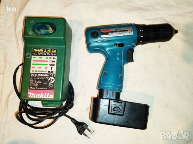 Винтоверт зарядно Makita 6314D Japan, снимка 1 - Винтоверти - 43697071