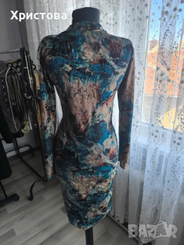 Нова с етикет! Рокля в свежи цветове 28,00лв., снимка 4 - Рокли - 49455501