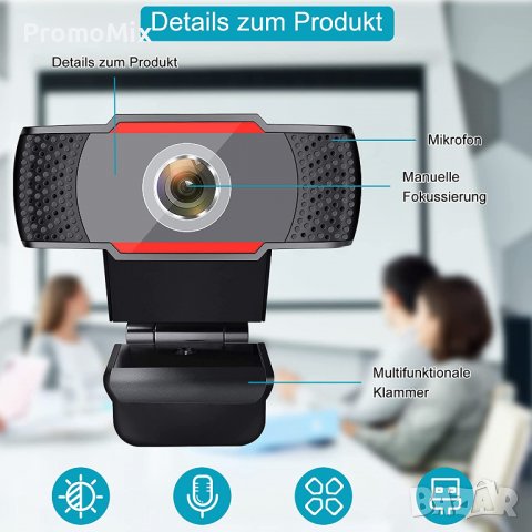 Камера Canvint ‎WK-11 Web Digital Camera 1080P Full HD Streaming Plug&Play, снимка 5 - Други - 37738593