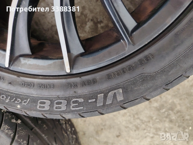 5*100 15" VW SEAT SKODA AUDI, снимка 2 - Гуми и джанти - 53279472