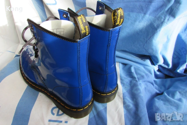 Мъжки кубинки Dr. Martens 1460 Royal Blue Обувки естествена кожа DSQUARED2 маратонки 