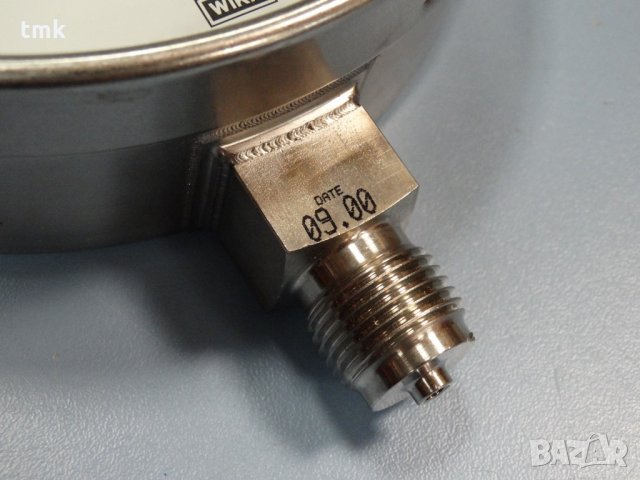 Манометър WIKA Ф160 mm, 16bar, снимка 9 - Резервни части за машини - 28448627