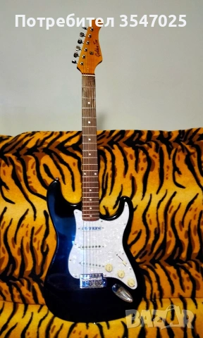 Електрическа китара Golden ton, екранирана с медно фолио 