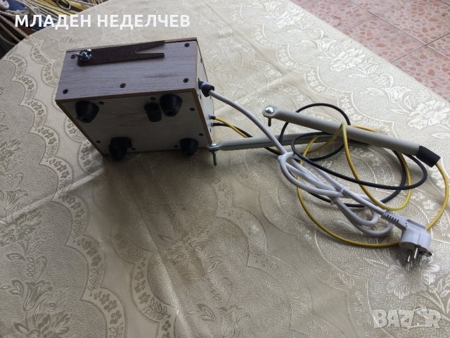 Продавам уред за електро гравиране на дърво по  метода „Лихтенберг“, снимка 3 - Инструменти за гравиране - 26710480