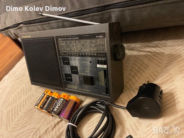 Panasonic Радио Транзистор Ресийвър + Батерии и Кабел, снимка 2 - Радиокасетофони, транзистори - 43256204