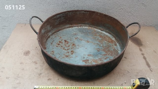 стара масивна кована тава за лютеница, агнета и др. 