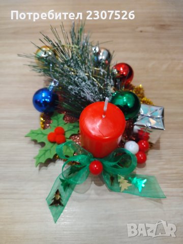 Коледни свещници , снимка 3 - Стайни растения - 43349273