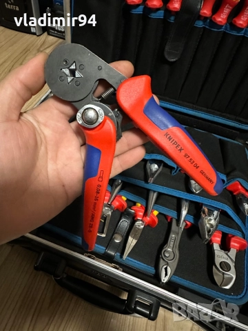 Knipex 97 53 04 Кримпклещи 0,08 - 16 mm², снимка 5 - Клещи - 52898660