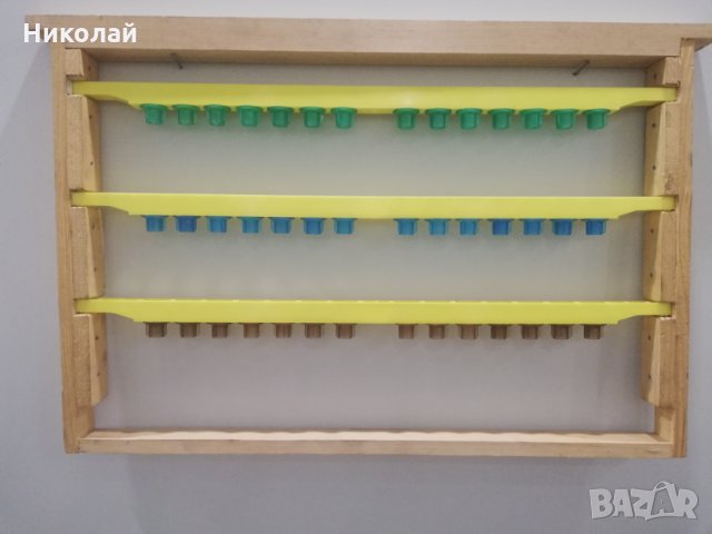 Пчелни майки - Линеен държач за маточни чашки , снимка 2 - За пчели - 35099109