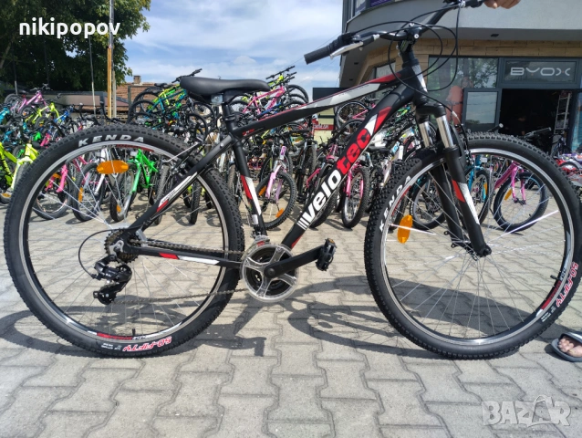 SPRINT Алуминиев велосипед 29" Velotec PRO черен/червен