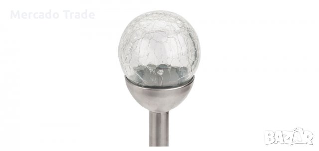 Соларна лампа с редуващи се цветове, 27см , снимка 2 - Соларни лампи - 35637210