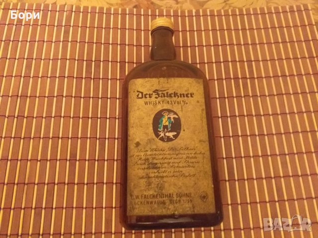 " Der Falkner " DDR WHISKY  0,7 L, снимка 3 - Други ценни предмети - 28058195