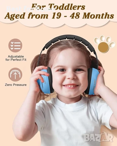 2-в-1 бебешки наушници със защита от шум, снимка 4 - Други - 50493060