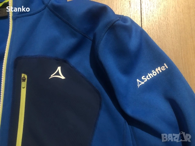 Яке флииз Schöffel Men's Fleece Hoodie Val D Isere , снимка 3 - Якета - 53193779