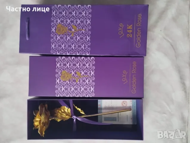 Златна роза, снимка 4 - Други - 49059568