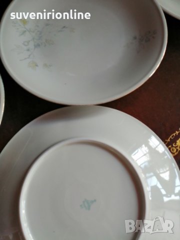 Стари чинии немски порцелан , снимка 3 - Чинии - 36961456