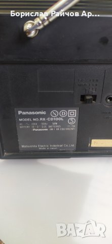 Panasonic RX-CD100L Japan, снимка 4 - Ресийвъри, усилватели, смесителни пултове - 40514681