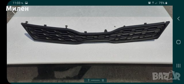 Kia Rio 2010-2016 Година Решетки Във Предната Броня И Цял Автомобил На Части 1.2i.Киа Рио, снимка 7 - Части - 32474944