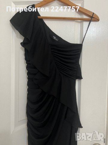 Официална дълга рокля с едно рамо, снимка 1 - Рокли - 40668408