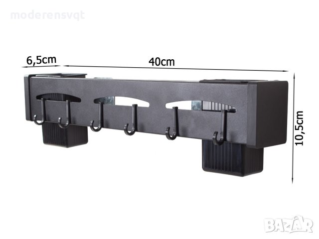 Етажерка органайзер за кухня алуминиев, снимка 4 - Органайзери - 40752285