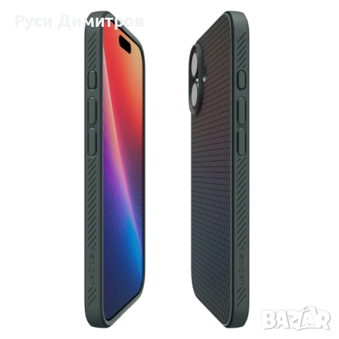 Калъф Spigen Liquid Air за iPhone 17 - зелен, снимка 7 - Калъфи, кейсове - 52451071