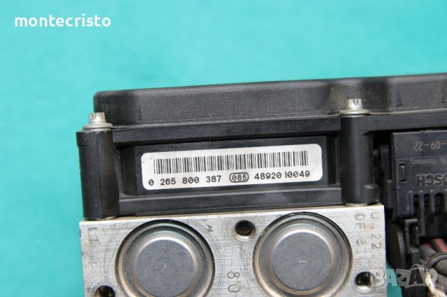 ABS модул Renault Scenic II (2003-2009г.) 0 265 231 474 / 0265231474 / 0 265 800 387 / 0265800387, снимка 5 - Части - 40257301