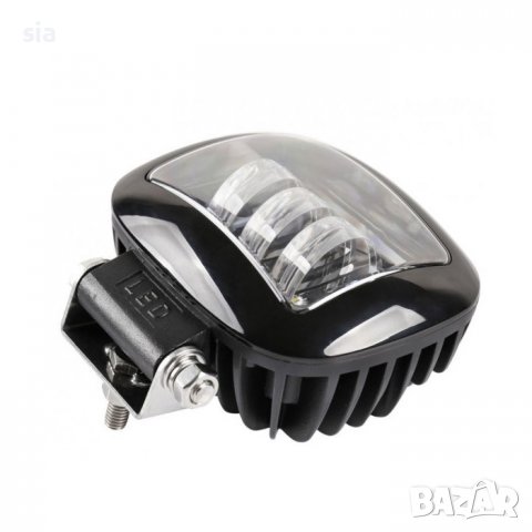 Халоген за автомобил, диоден, 30W, 120мм., 6000К, 10-30V, снимка 3 - Аксесоари и консумативи - 37353714