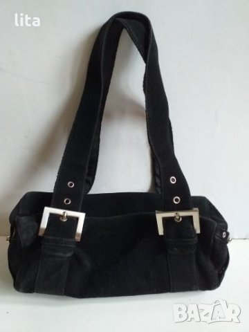 Чанта ест.велур, снимка 1