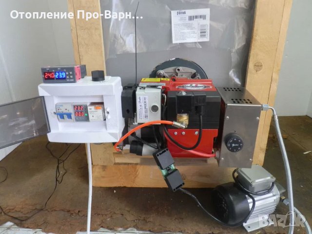 Чугунен водогреен котел „ПРО 50“ (15-50KW) на отработено масло и олио, снимка 4 - Отоплителни печки - 43155252