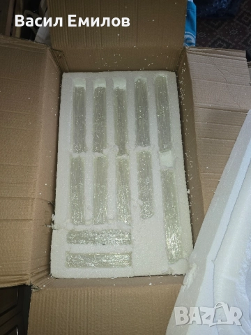 Модерен Кристален полилеи (златист 60см), снимка 4 - Лампи за таван - 51943570