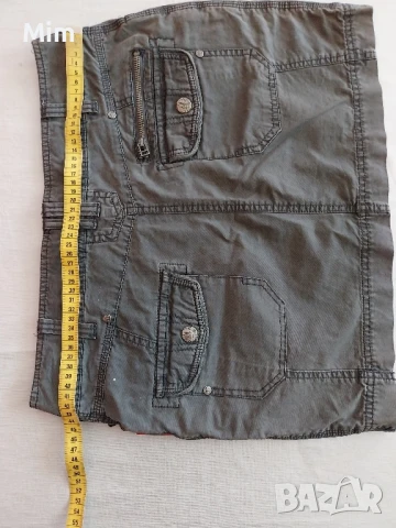 Clessentials S/М Къса дънкова Нова пола в сиво , снимка 3 - Поли - 51412783