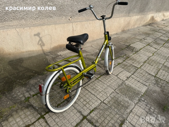 ретро сгъваем велосипед " HERCULES"/20 цола/, снимка 7 - Антикварни и старинни предмети - 53392865