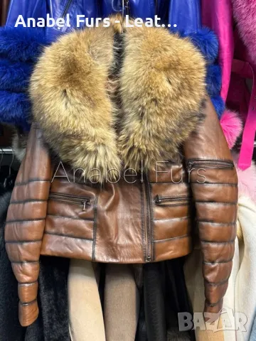 Нова колекция вталени якенца от естествена кожа , снимка 8 - Якета - 49170802