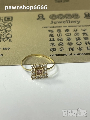 Детски златен пръстен 14К, снимка 4 - Пръстени - 52927719