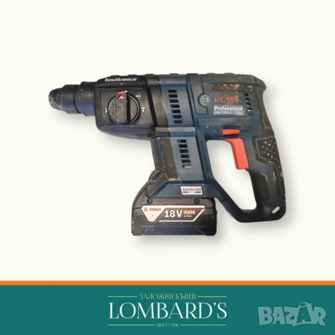 Перфоратор Bosch GBH 180-LI, N: 3159825, снимка 2 - Други инструменти - 53456001