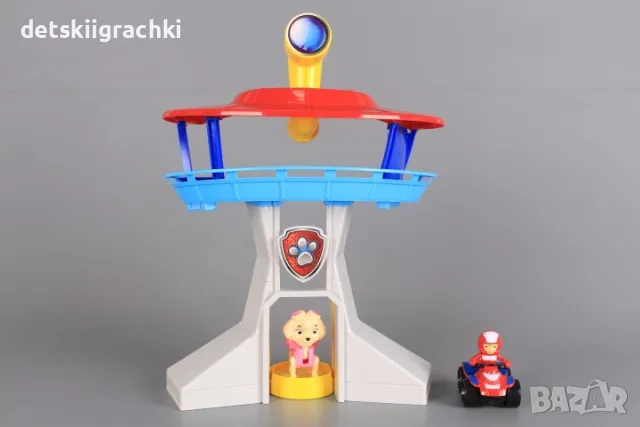 Пес Патрул с наблюдателна кула, снимка 2 - Коли, камиони, мотори, писти - 47722976